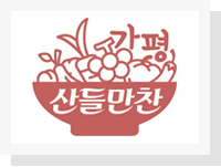 산들만찬로고